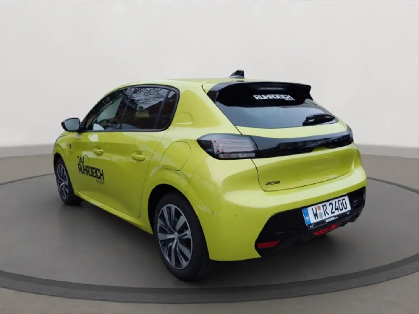 Peugeot 208 Hybrid 110 Style SHZ CARPLAY LM PDC hinten Gelb - 2