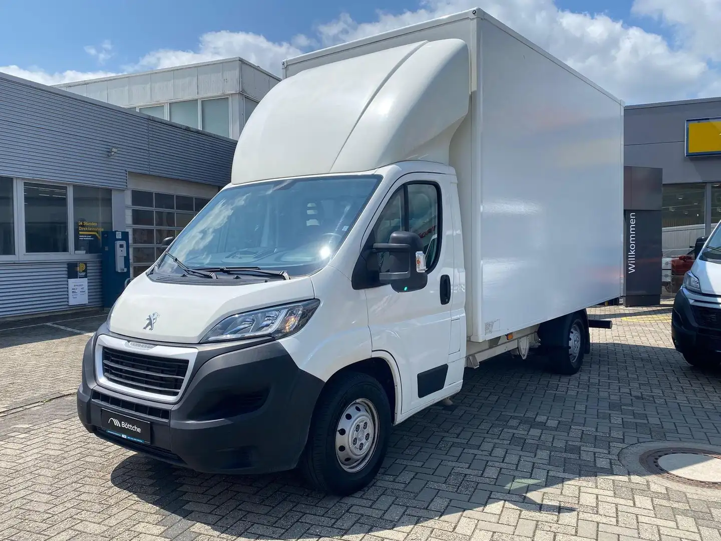 Peugeot Boxer 435 L4 Koffer Ladebordwand*Portaltüren Blanc - 2