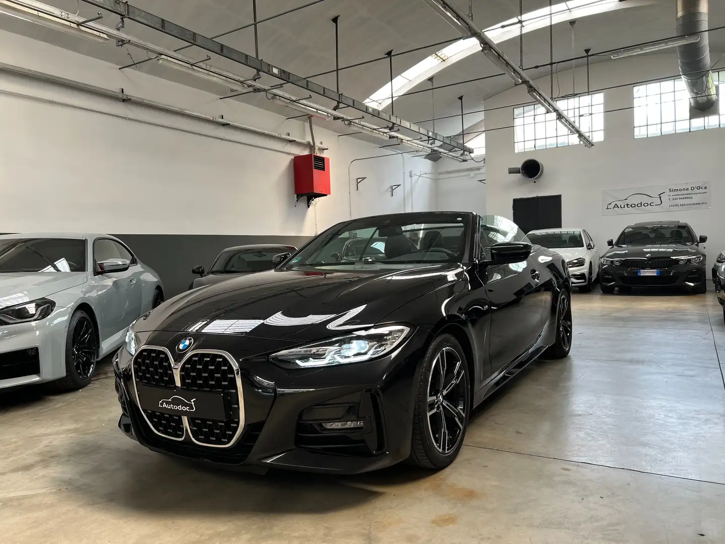 BMW 420 d Cabrio 48V Msport Noir - 1