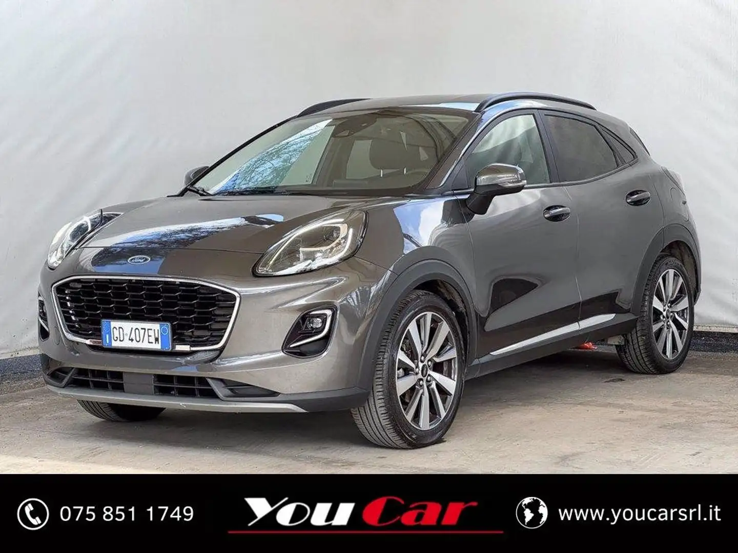 Ford Puma 1.0 ecoboost h titanium x s&s 125cv Gris - 1