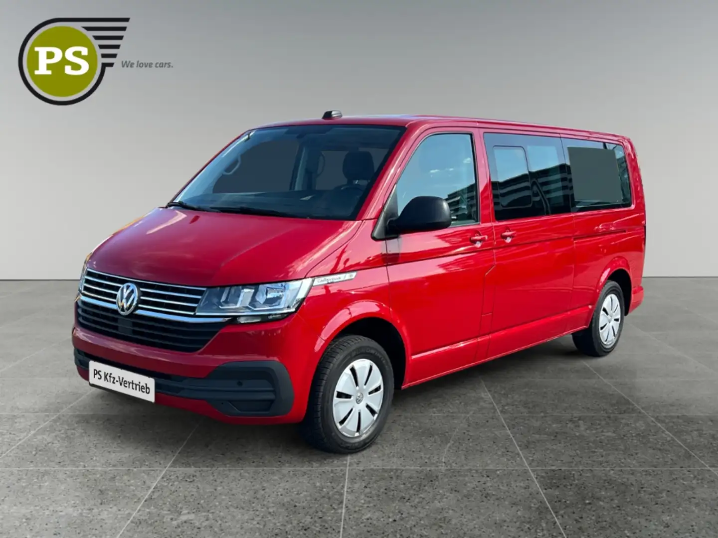 Volkswagen T6.1 Caravelle Comfort 2.0 TDI lang StandHZG ACC Rot - 1