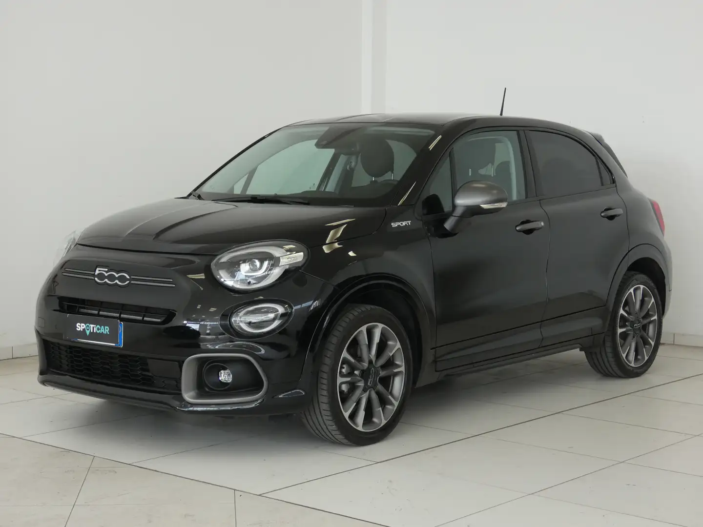 Fiat 500X 500X 2022 1.0 t3 Sport 120cv GPL Nero - 1