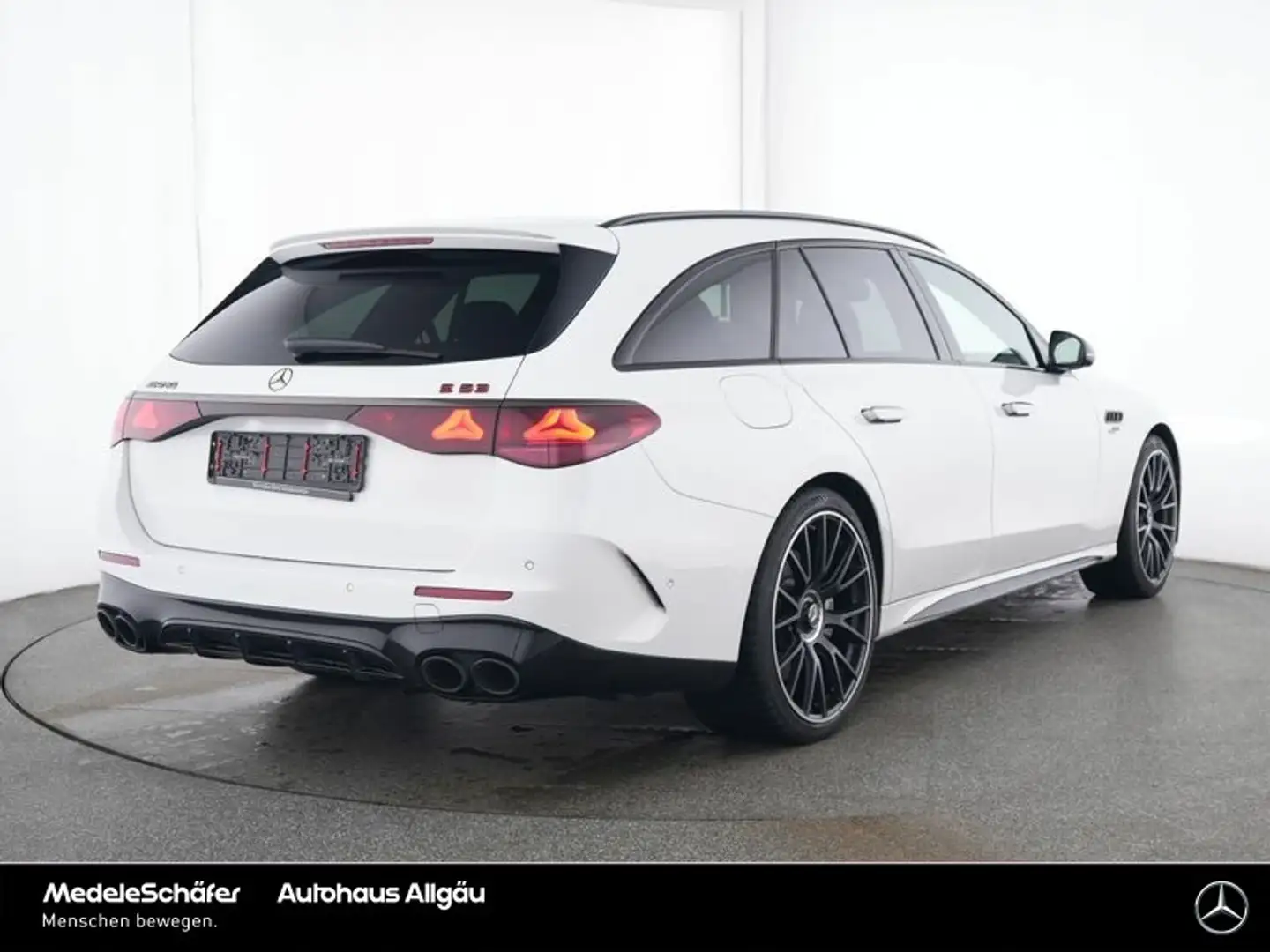 Mercedes-Benz E 53 AMG E 53 AMG T Hybrid 4M+ Night 21" AHK Fahr-Assi Dist Blanc - 2