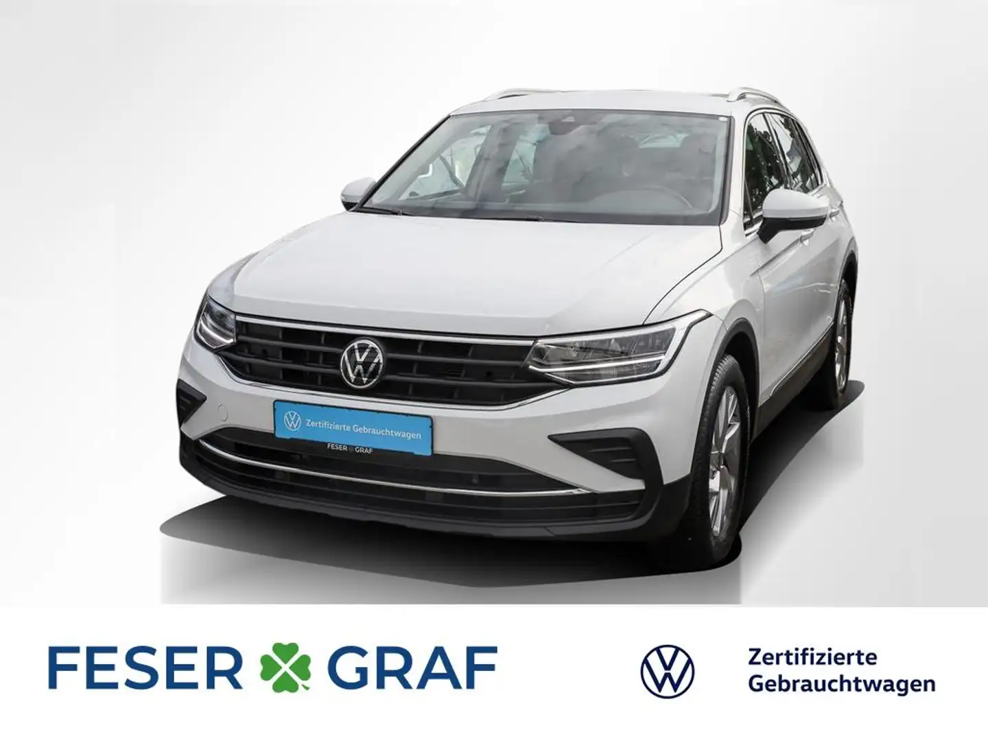 Volkswagen Tiguan 1.5 TSI Move ACC LED Navi RüKa Sitzh. Weiß - 1