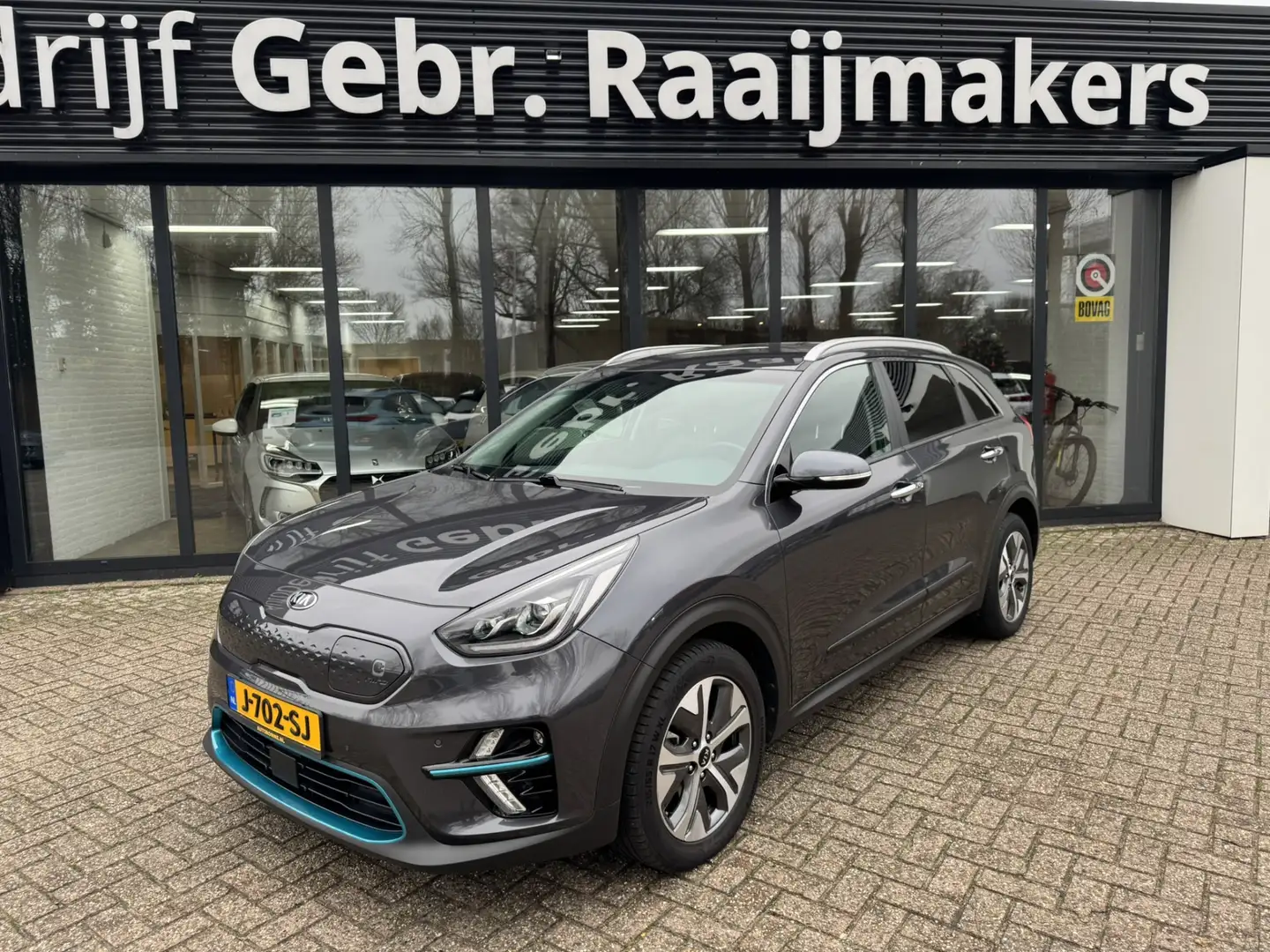 Kia e-Niro ExecutiveLine 64 kWh*100%SOH*13966 netto*3-Fase* Gris - 1