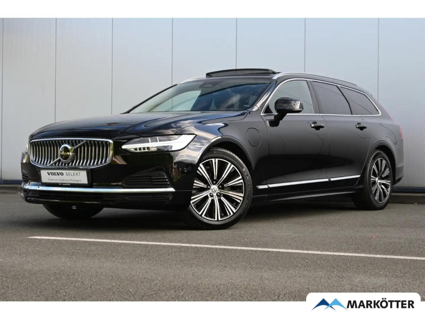Volvo V90 T6 Inscription Expression Recharge AWD/AHK Noir - 1