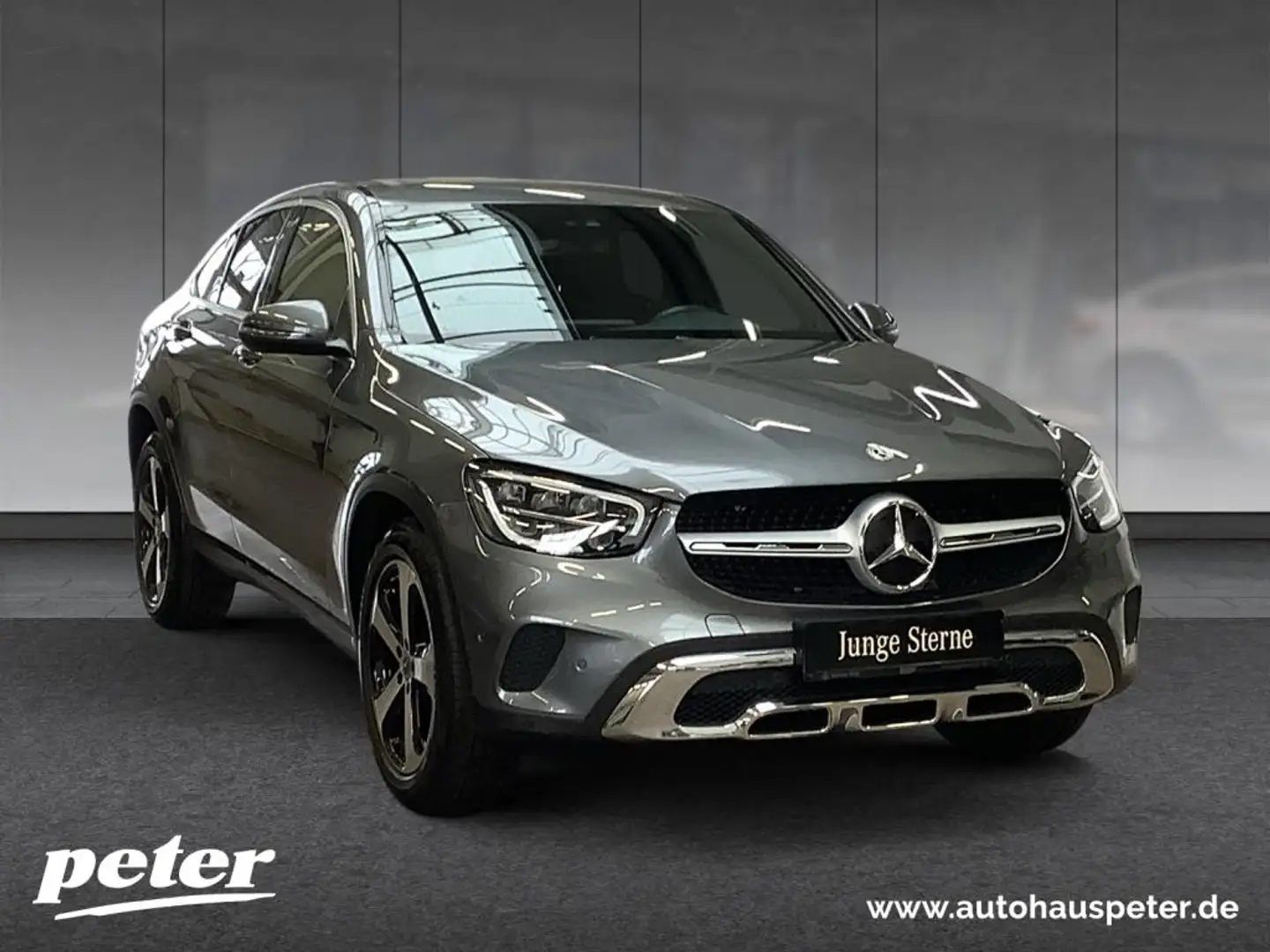 Mercedes-Benz GLC 220 d 4M Coupé Exclusive/9G/LED/Kamera/MBUX Grijs - 1