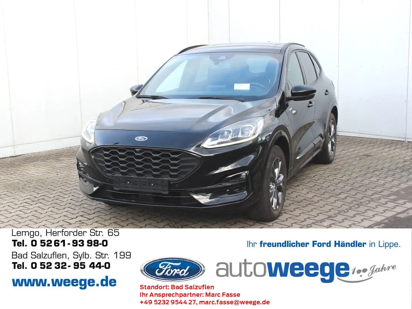 Ford Kuga Plug-In Hybrid ST-Line Noir - 1