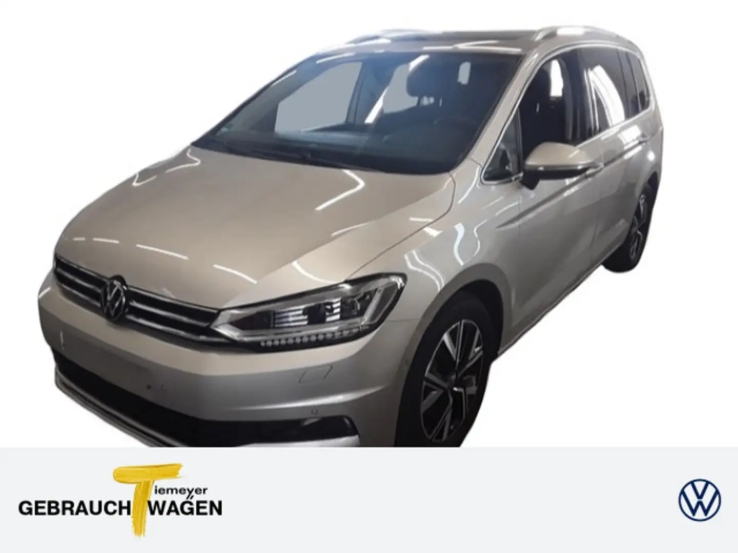 Volkswagen Touran 2.0 TDI DSG HIGHLINE LED 7S PANO STDH AHK Silber - 1