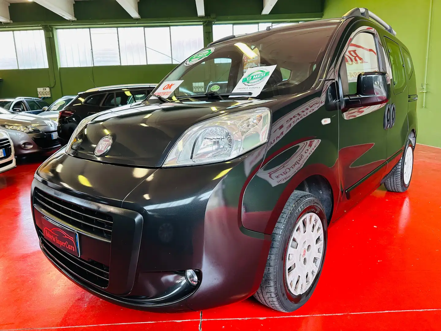 Fiat Qubo 1.4 8v Natural Power Dynamic 70cv Come Nuova Negro - 2