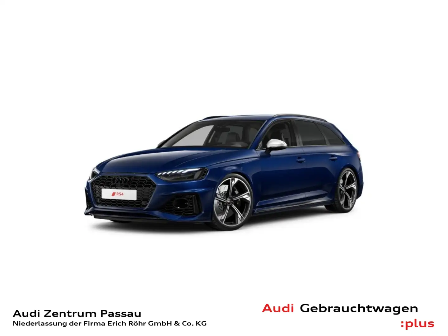 Audi RS4 RS 4 Avant (AHK.NAVI.MATRIX LED.SHZ v+h.PDC PLUS) Blau - 1