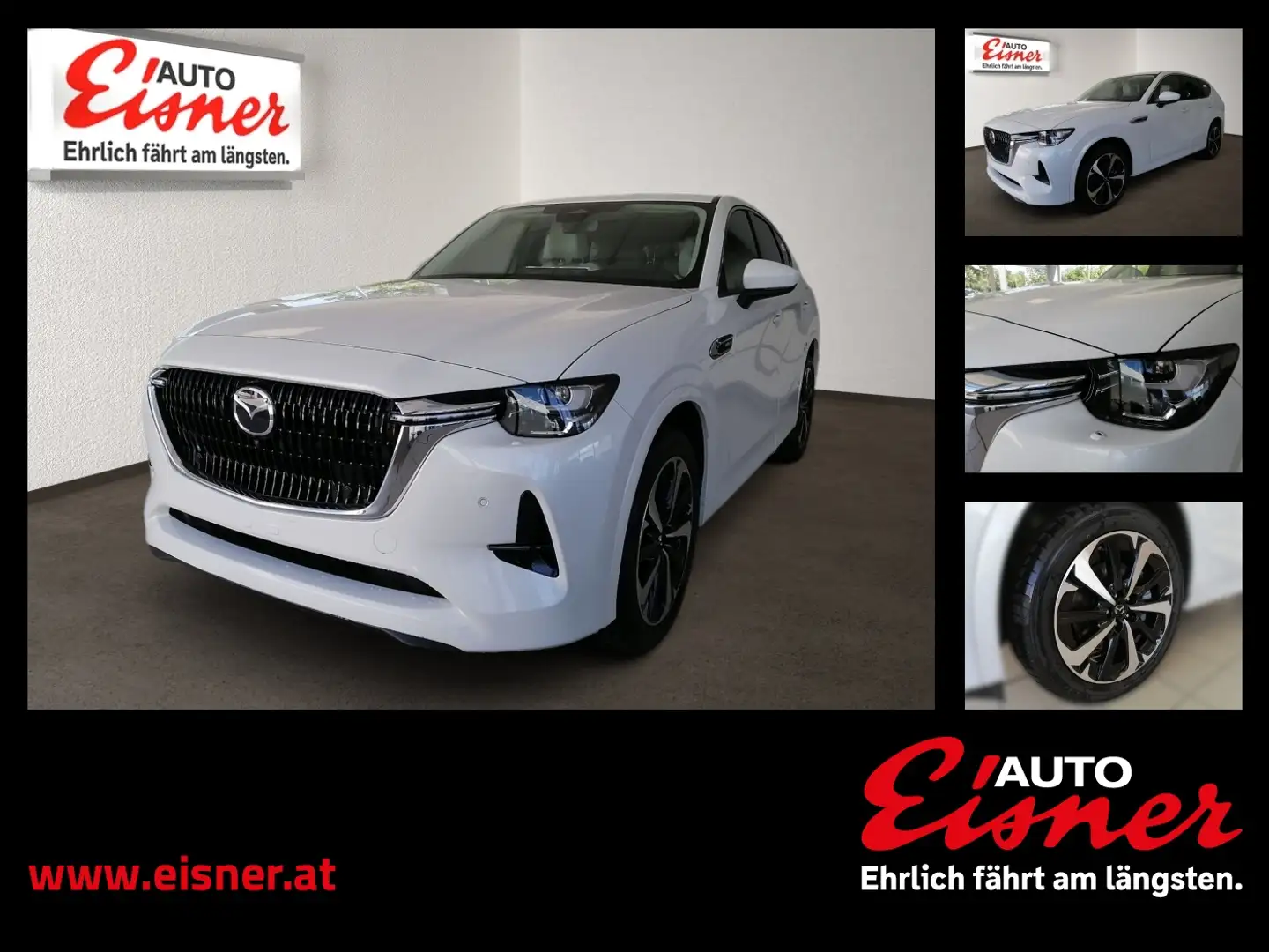 Mazda CX-60 2.5L PHEV AWD TAKUMI TOP PREIS inkl.AHV Blanc - 1