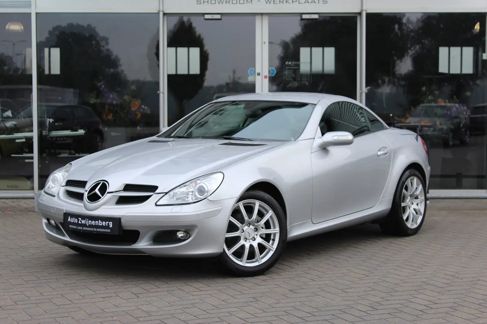 Mercedes-Benz SLK 200 K. | Cruise | Stoelverwarming | Grijs - 1