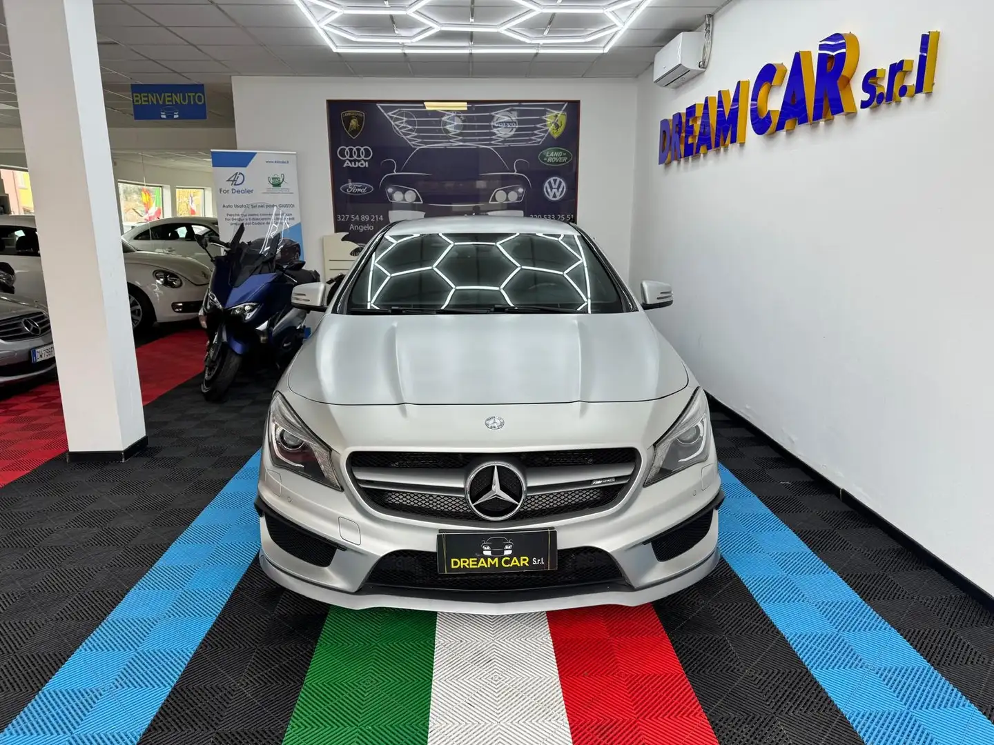Mercedes-Benz CLA 45 AMG CLA AMG 45 4matic 381cv auto Argento - 2