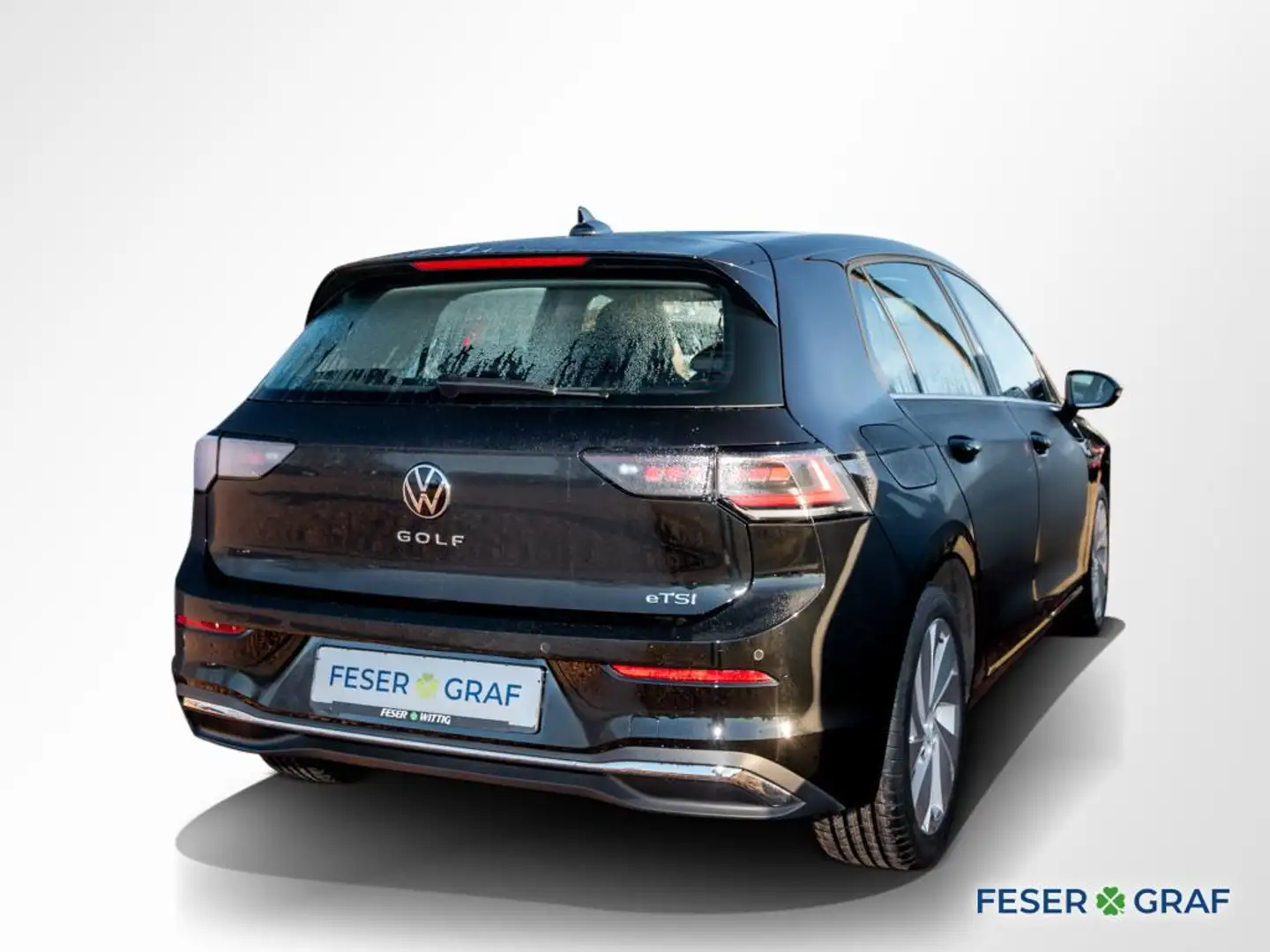 Volkswagen Golf VIII 1.5 eTSI Style DSG Matrix/HUD/Navi/Kamera Schwarz - 2