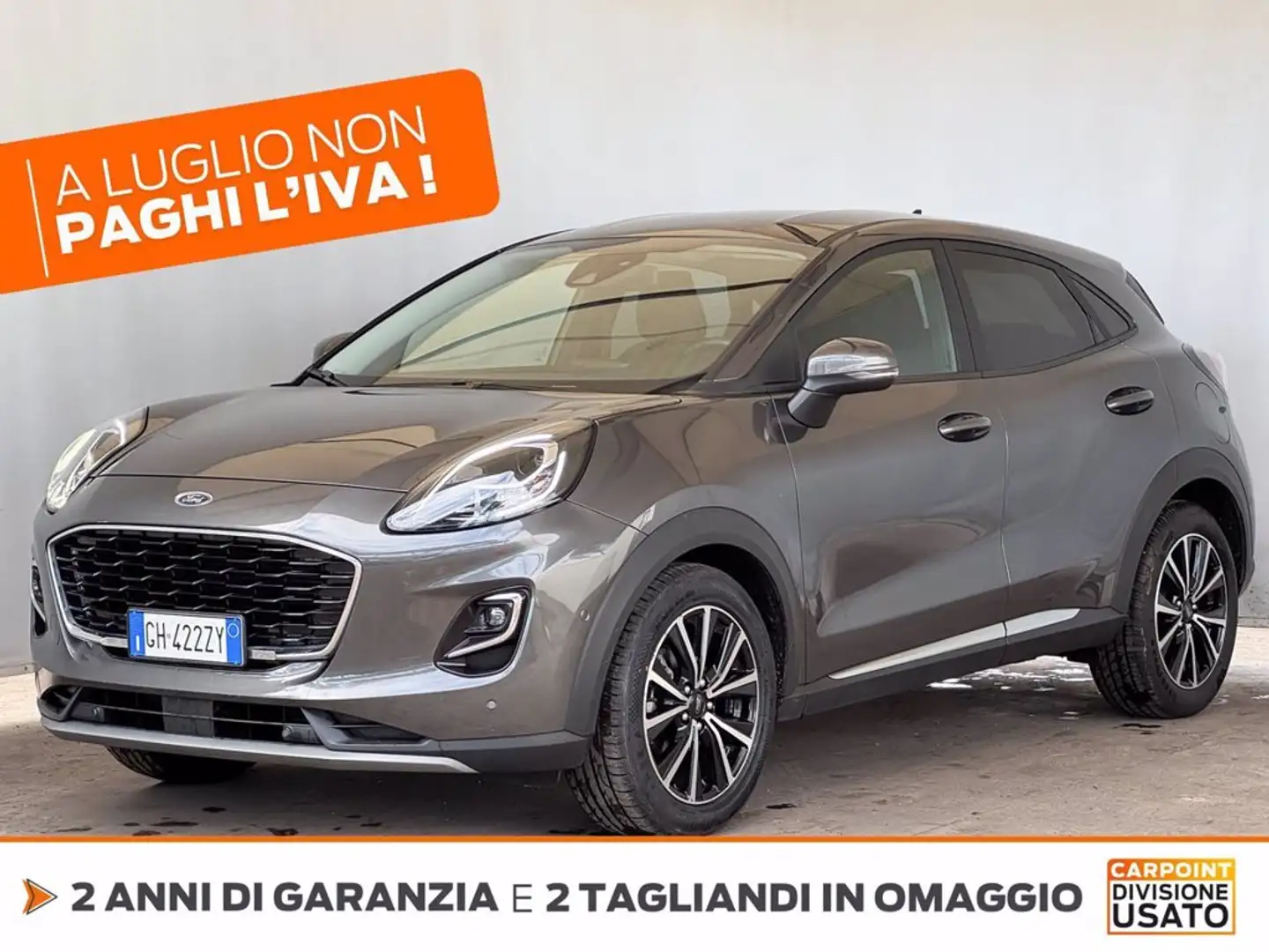 Ford Puma 1.0 ecoboost h titanium s&s 125cv Gris - 1