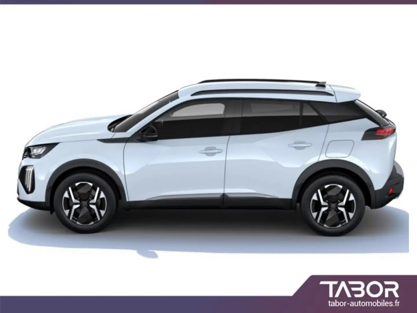 Peugeot 2008 1.2 Hybrid 136 Allure LED GPS ADML Blanc - 2