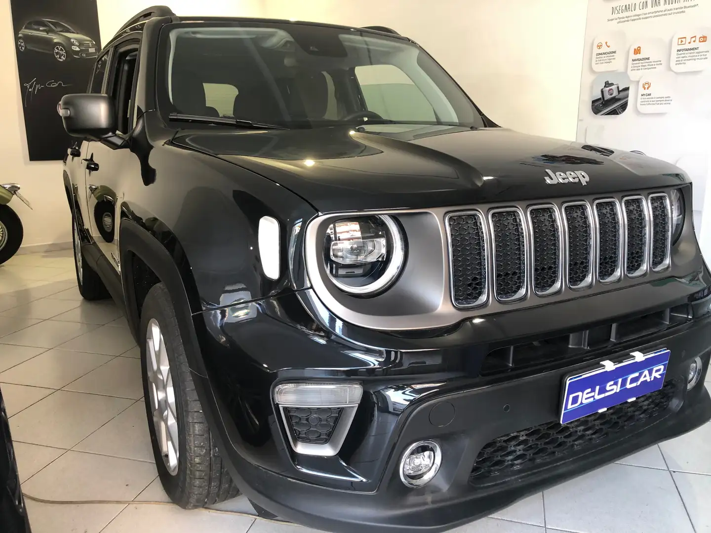Jeep Renegade 1.5 turbo t4 mhev Limited 2wd 130cv dct-KM ZERO Grigio - 2