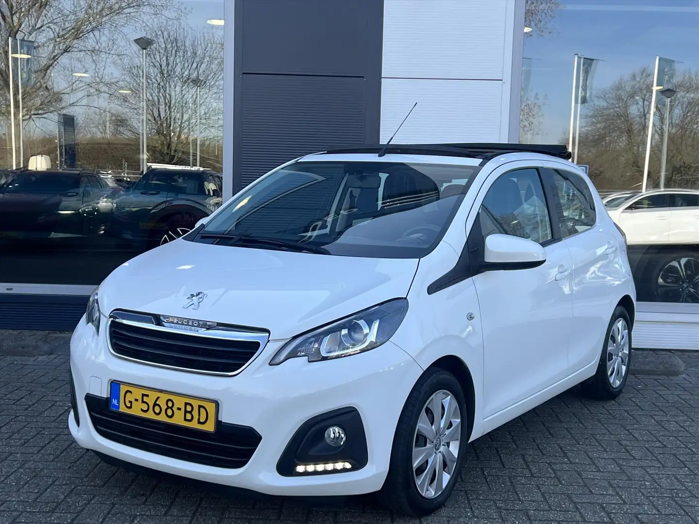 Peugeot 108 1.0 e-VTi 72pk 5D TOP! Active | Camera | Airco | A Blanc - 1