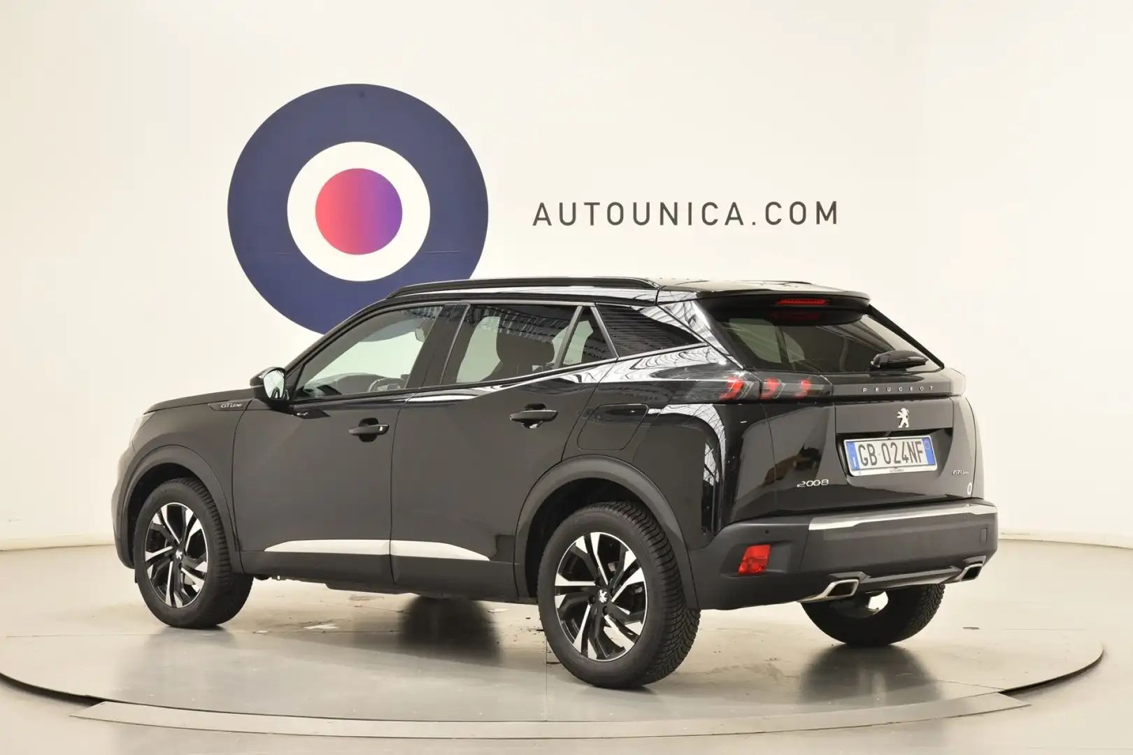 Peugeot 2008 1.2 PURETECH 130CV GT LINE NAVI LED 3D COCKPIT Nero - 2