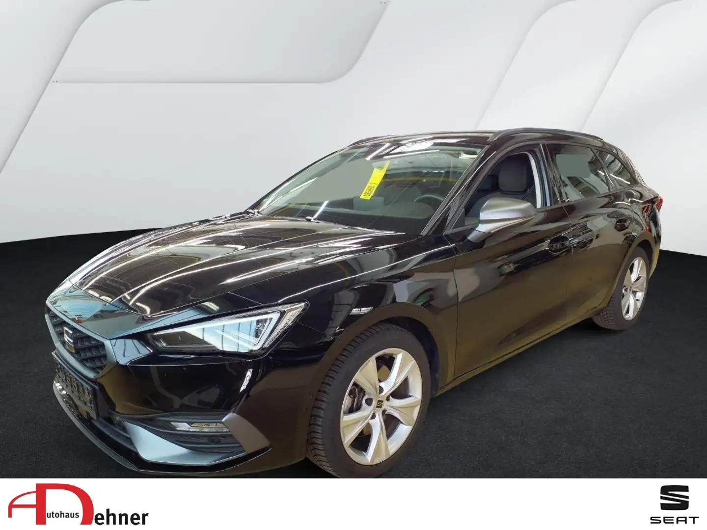 SEAT Leon Sportstourer FR 2.0 TDI DSG MATRIX+RKAM+GJR Klima Schwarz - 1