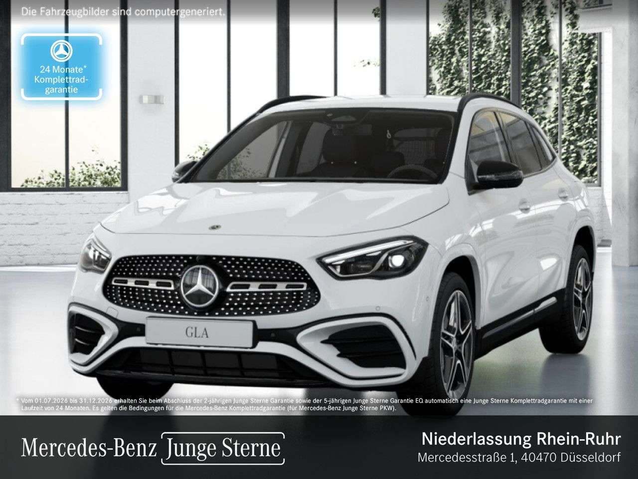 Mercedes-Benz GLA 200 — Mercedes-Benz GLA 200 AMG+NIGHT+360°+MULTIBEAM+19"+TOTW+KEYLESS