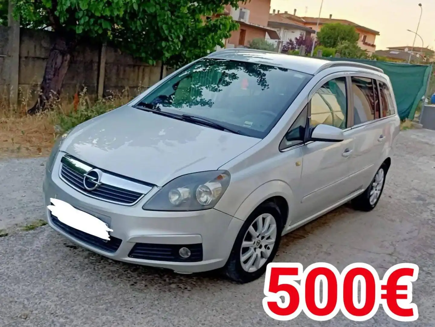 Opel Zafira Zafira 1.9 cdti Cosmo 120cv Argent - 1