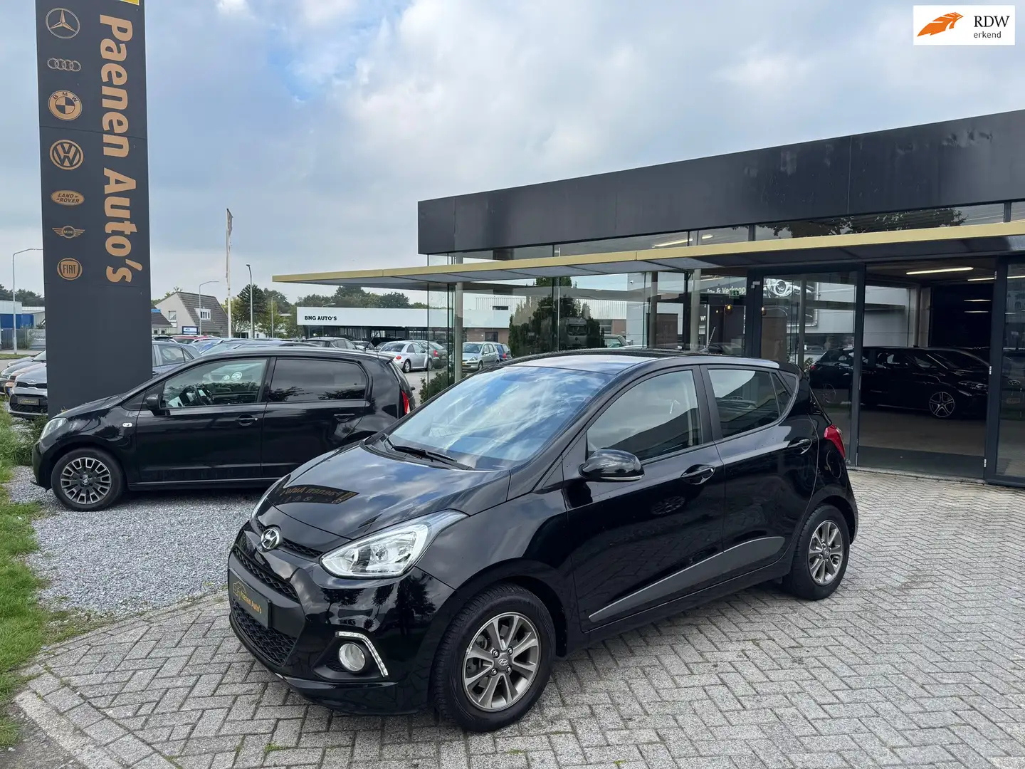 Hyundai i10 1.0|Automaat|1e Eigenaar|Sensor|Airco Noir - 1