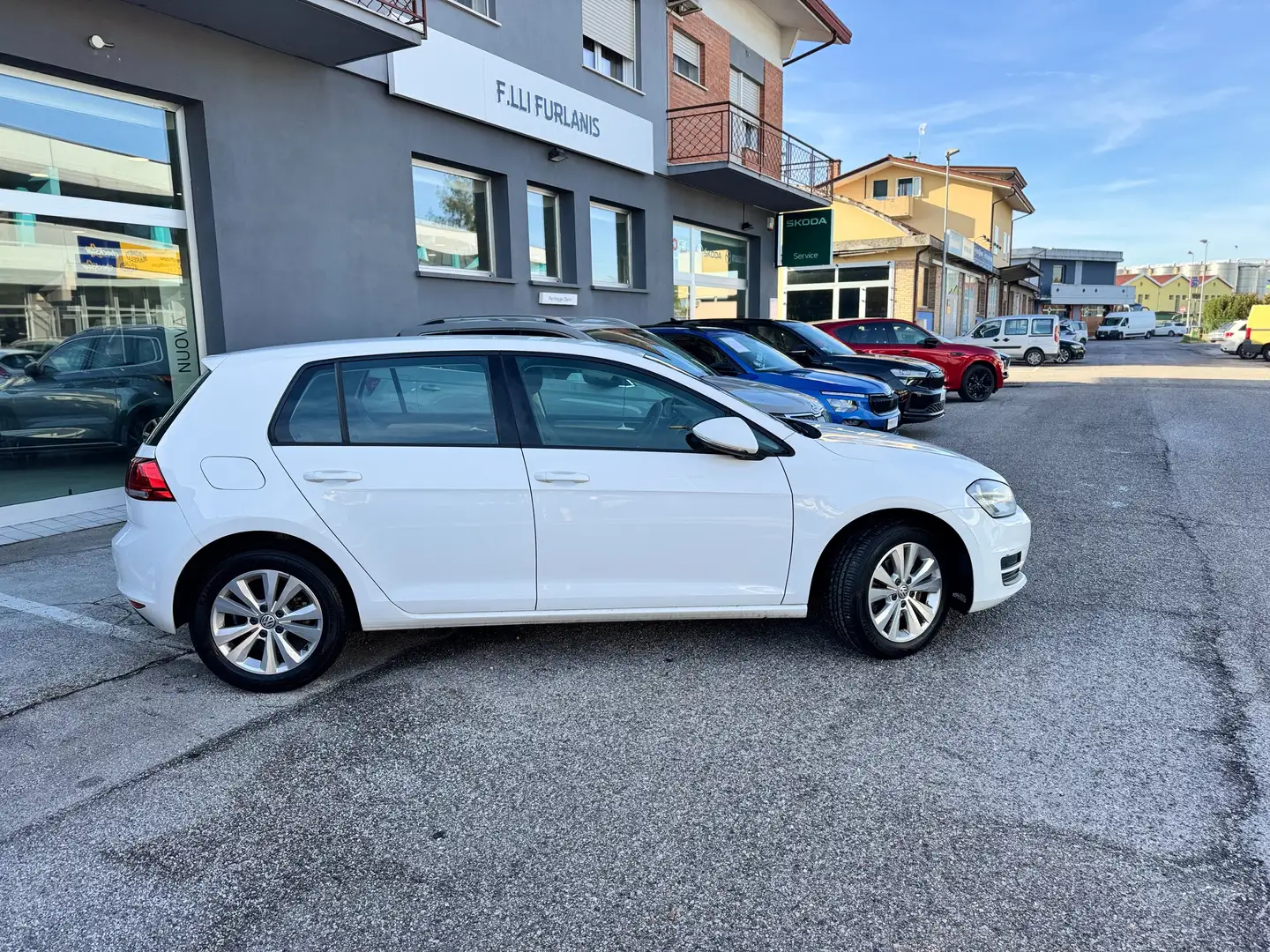 Volkswagen Golf Golf VII 2013 5p 1.4 tsi Comfortline 125cv E6 Bianco - 2