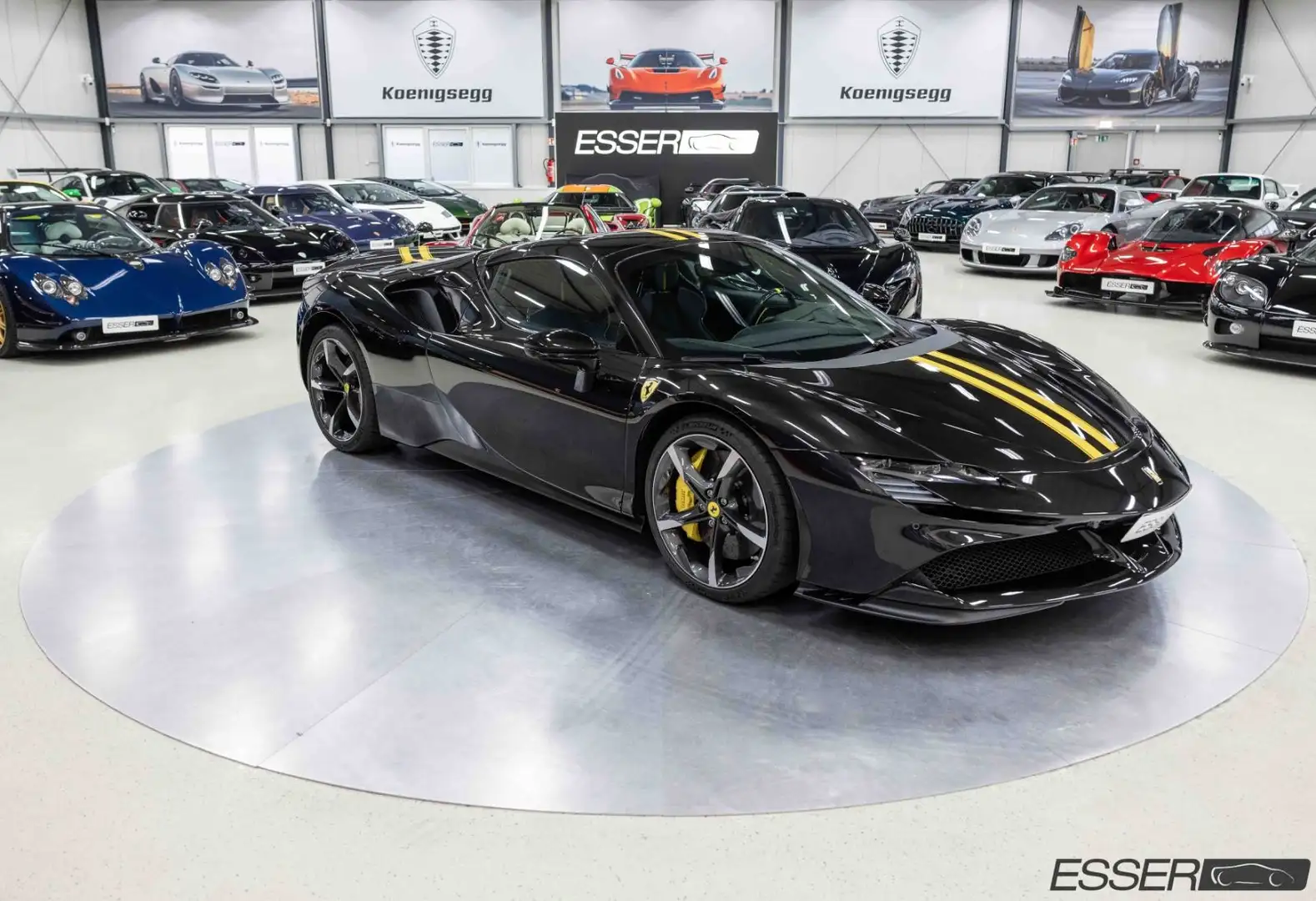 Ferrari SF90 Spider Assetto Fiorano Negru - 1