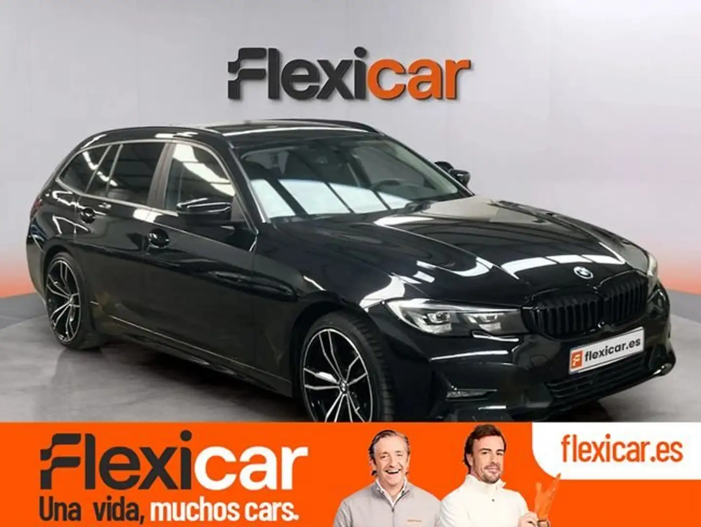 BMW 318 318dA Touring Negro - 1