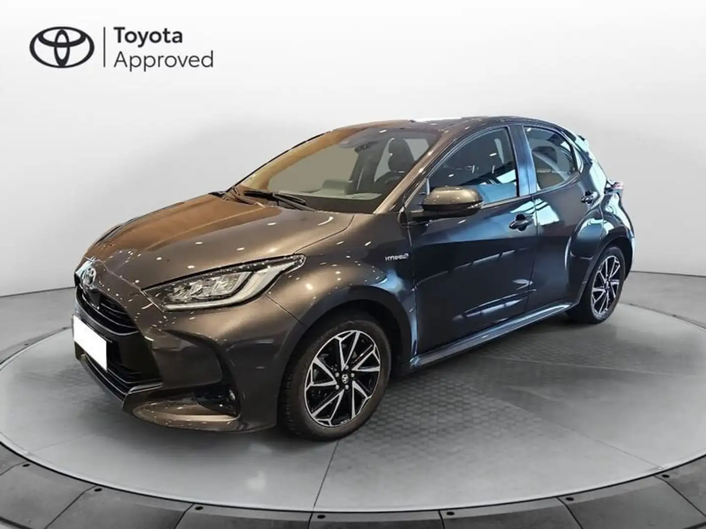 Toyota Yaris 1.5 Hybrid 5 porte Trend Grigio - 1