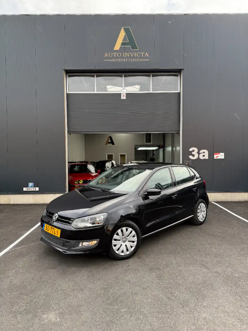 Volkswagen Polo 1.2 tsi - Bluemotion - Highline - Nieuwe ketting! Zwart - 1