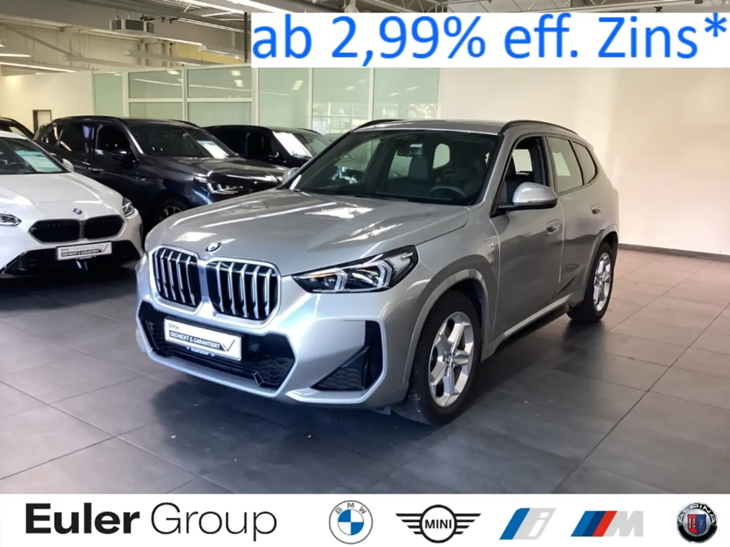BMW X1 xDrive23d M Sport H/K Aktivsitz Memory PA DA+ ad.M Argent - 1