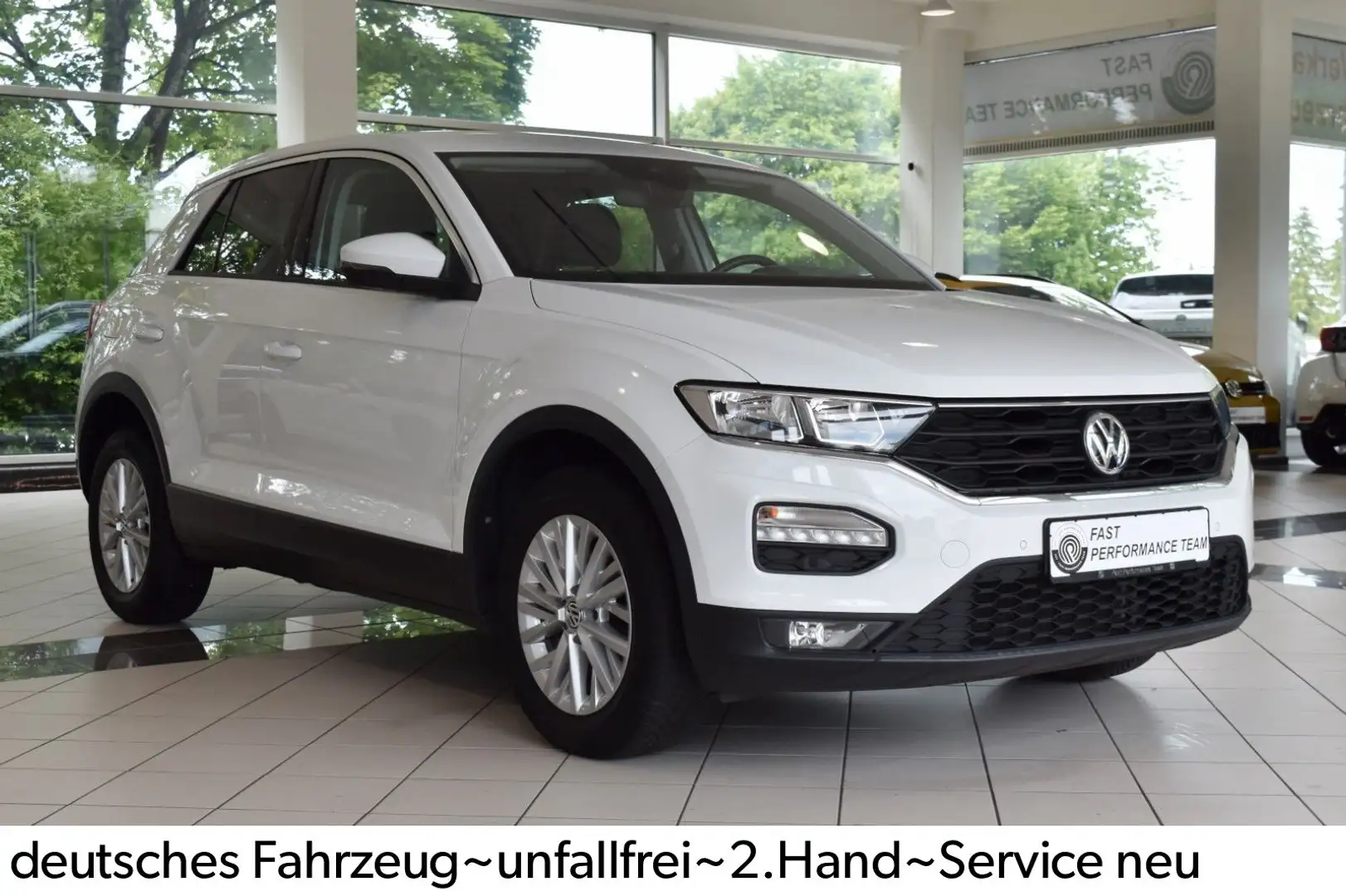 Volkswagen T-Roc 1.0 TSI~Navi~Apple Carplay~SHZ~Service neu Weiß - 2