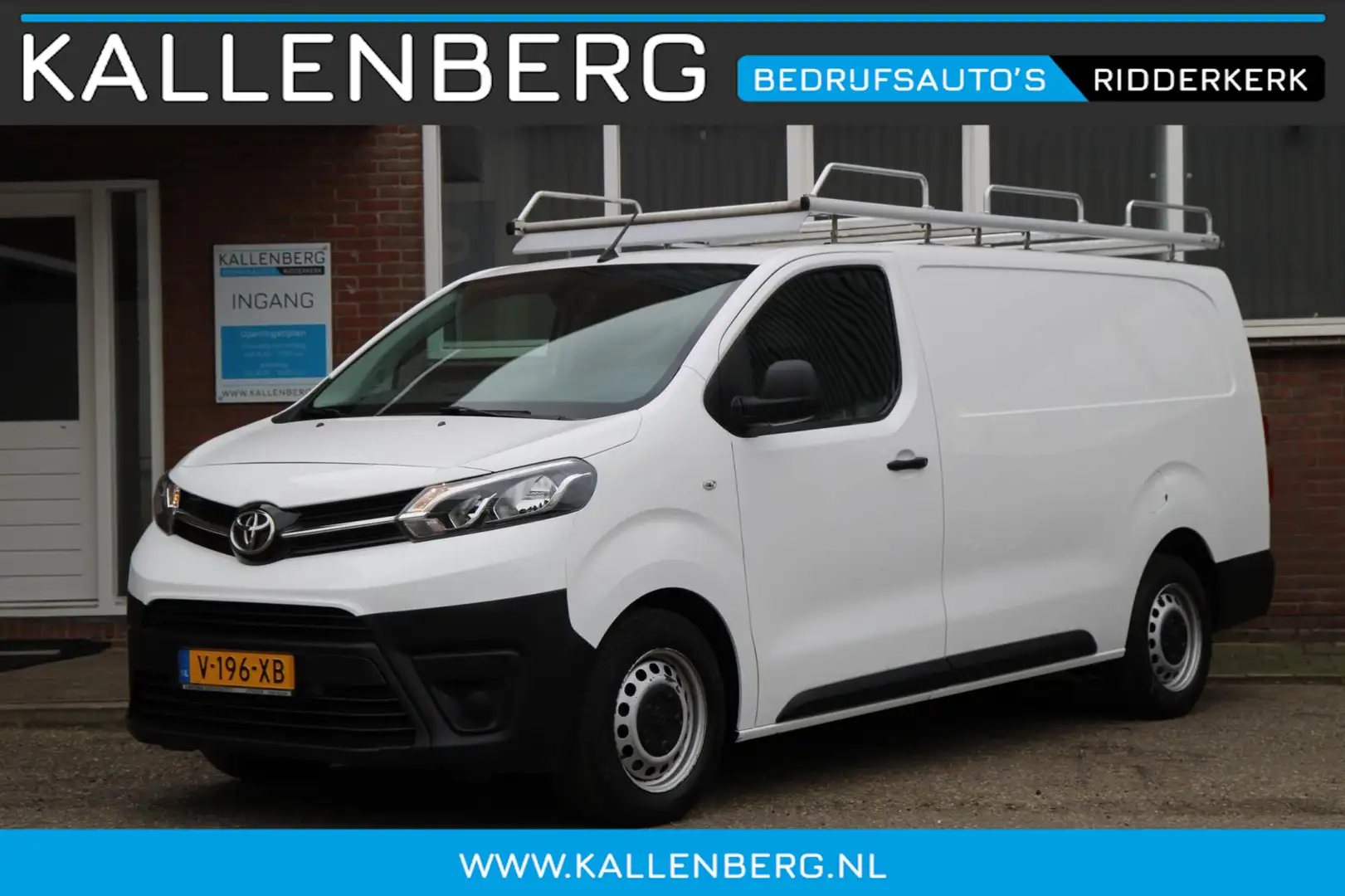 Toyota Proace Worker 2.0 D-4D Navigator Long / App connect / Tre White - 1