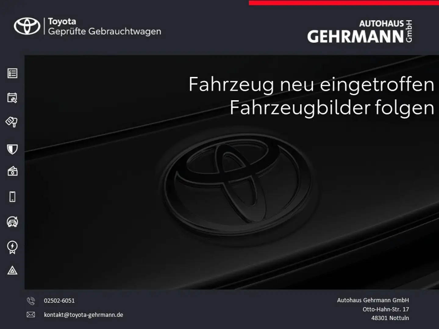 Toyota C-HR Hybrid FWD Team Deutschland*TechnikPaket* Schwarz - 2