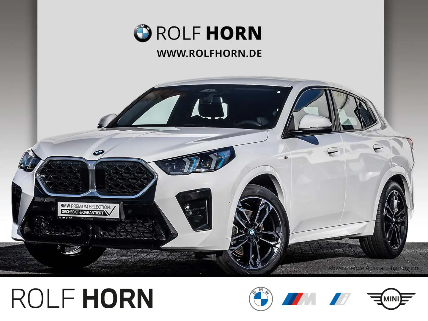 BMW X2 sDrive20i M Sportpaket AHK Navi adLED RKamera Weiß - 1