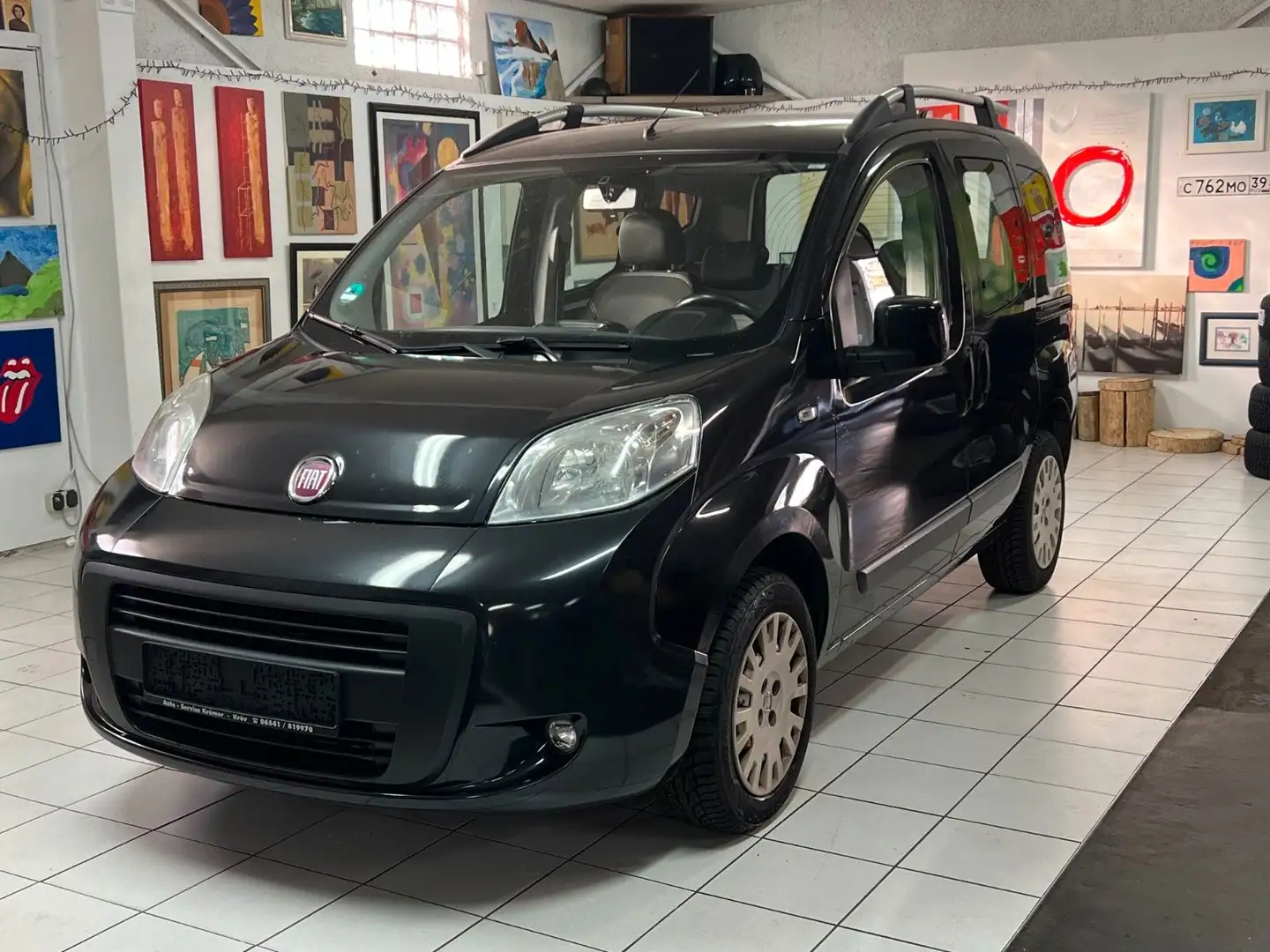 Fiat Qubo Dynamic 1 Hand Klima Чорний - 1