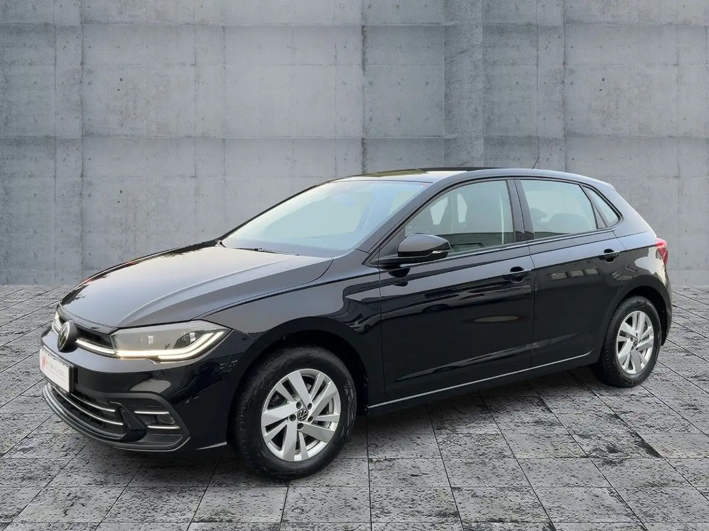 Volkswagen Polo 1.0TSI DSG STYLE 4JG+LED+NAV+ACC+SHZ+PDC+VC Schwarz - 2