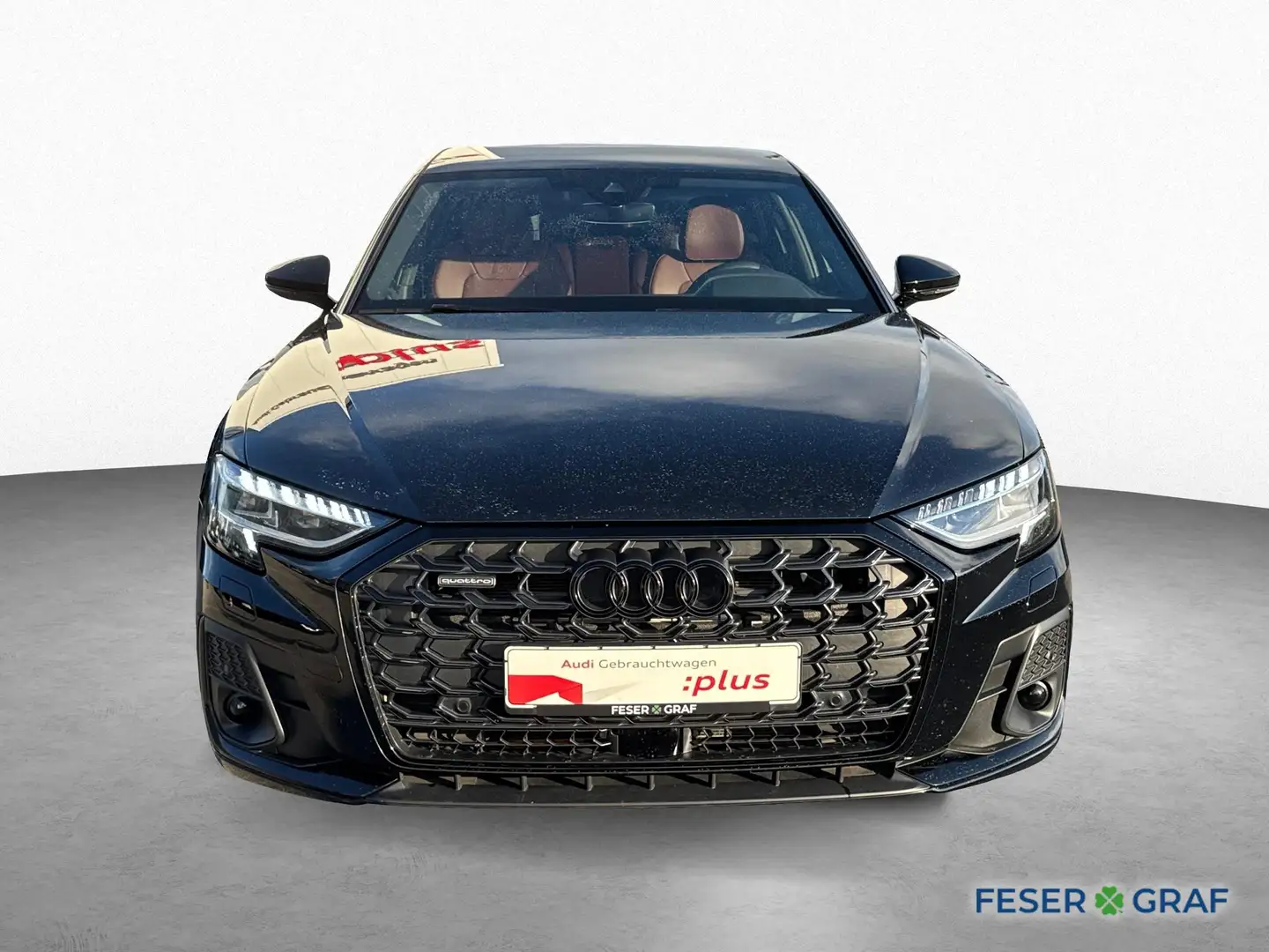 Audi A8 50 TDI qu tiptr - S line - B&O - HD MATRIX - Noir - 2