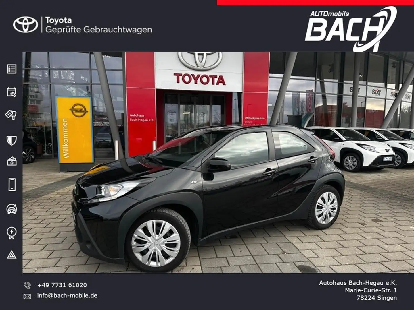 Toyota Sonstige Aygo X Business Edition, KAMERA, APPLE, SITZ-HZG Schwarz - 1