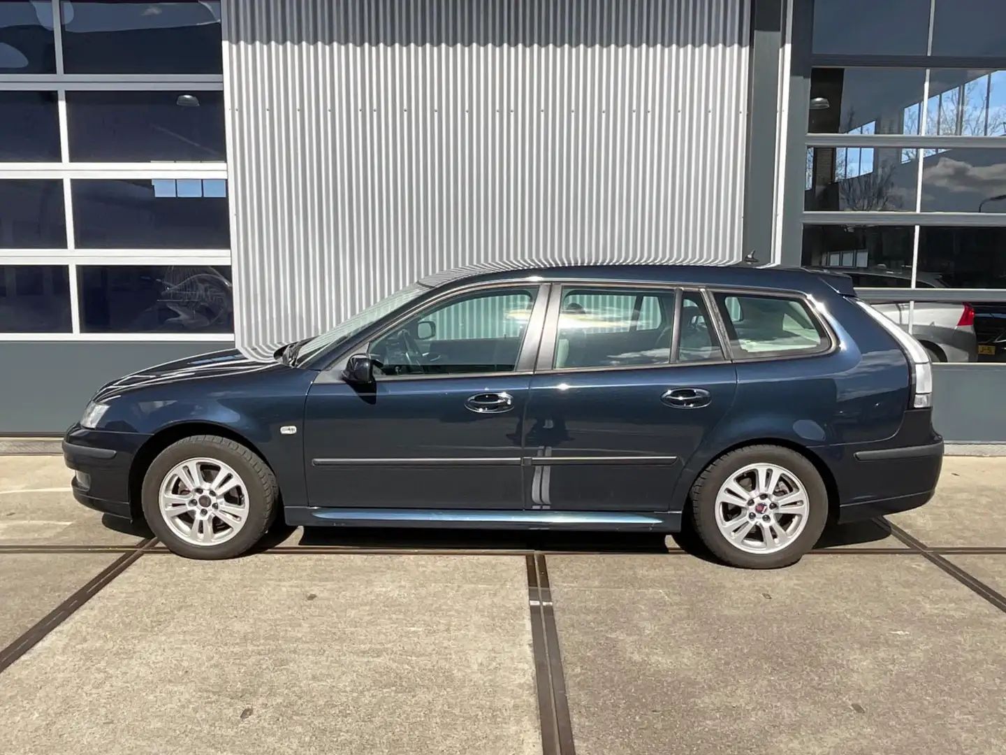 Saab 9-3 Sport Estate 1.8t nette auto Blauw - 2