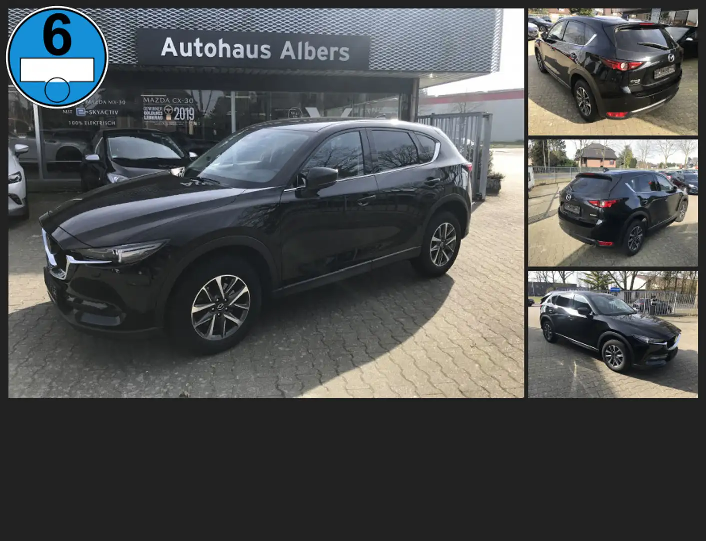 Mazda CX-5 SKYACTIV-D184 Sports-line, AUTOMATIK, ALLRAD, BOSE Schwarz - 1