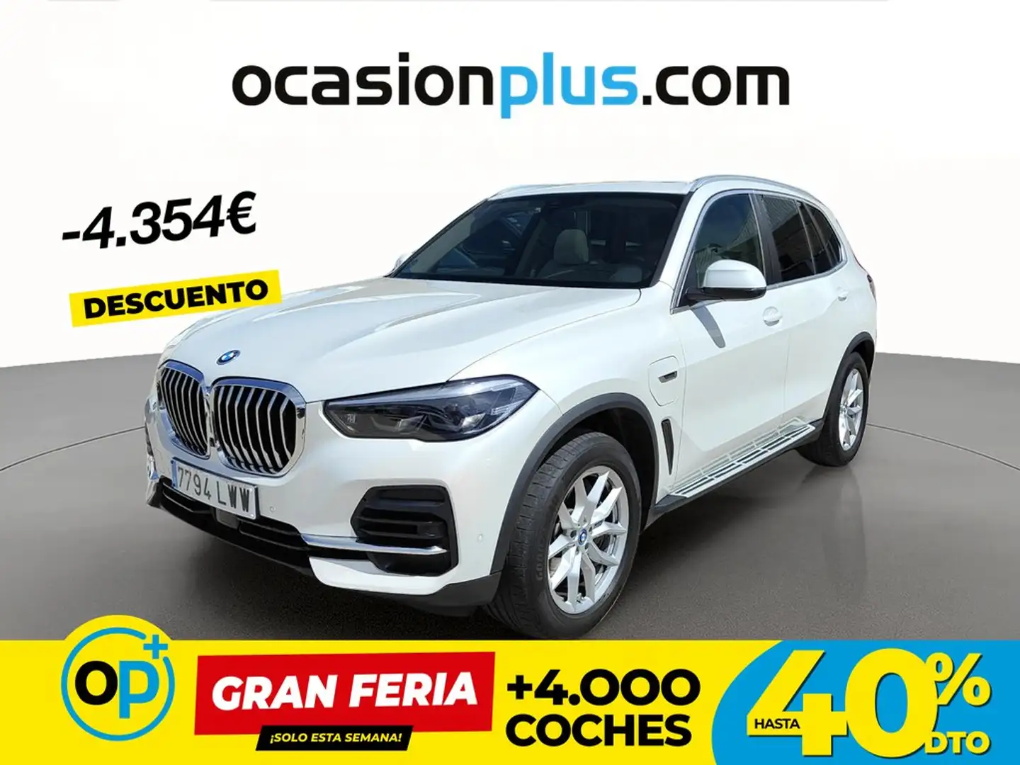 BMW X5 xDrive 45e Blanco - 1