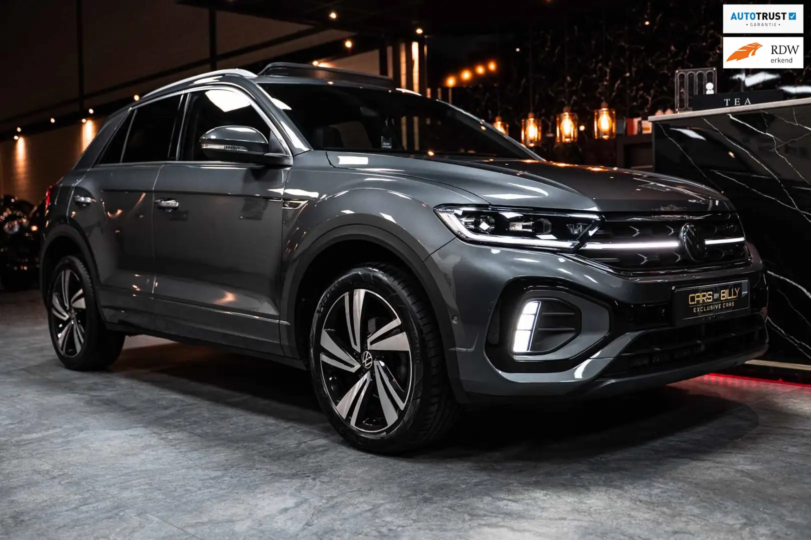 Volkswagen T-Roc 1.5 TSI R-Line|PANO|AUT7|DIGITAL|FULL Gris - 1