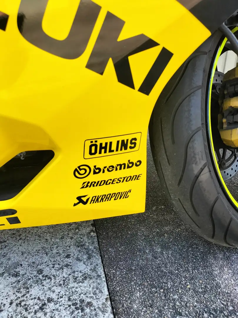 Suzuki GSX-R 600 Sárga - 1