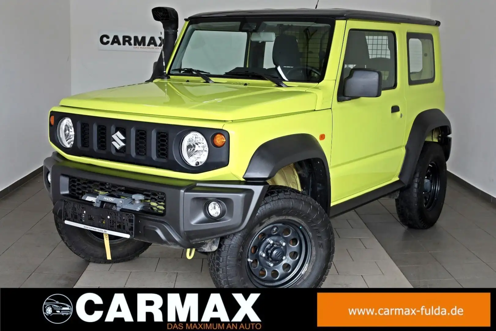 Suzuki Jimny Comfort AllGripNFZ,Front+Heckwinde,Snorkel Grün - 1