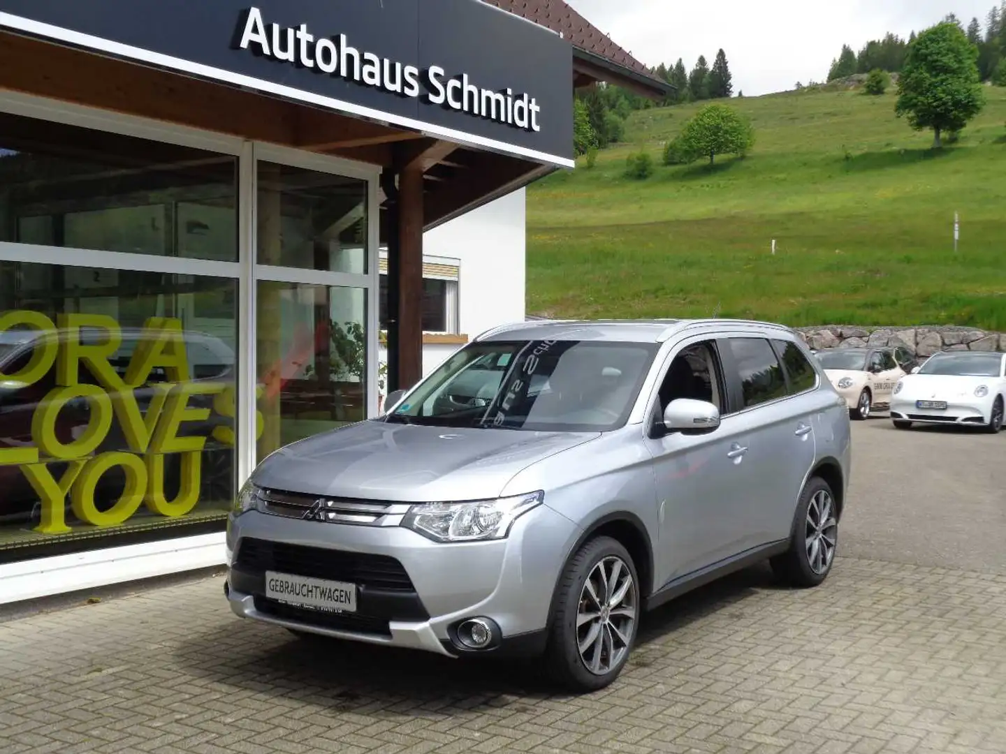 Mitsubishi Outlander 2.2 DI-D Diamant Edition 4WD Argent - 2