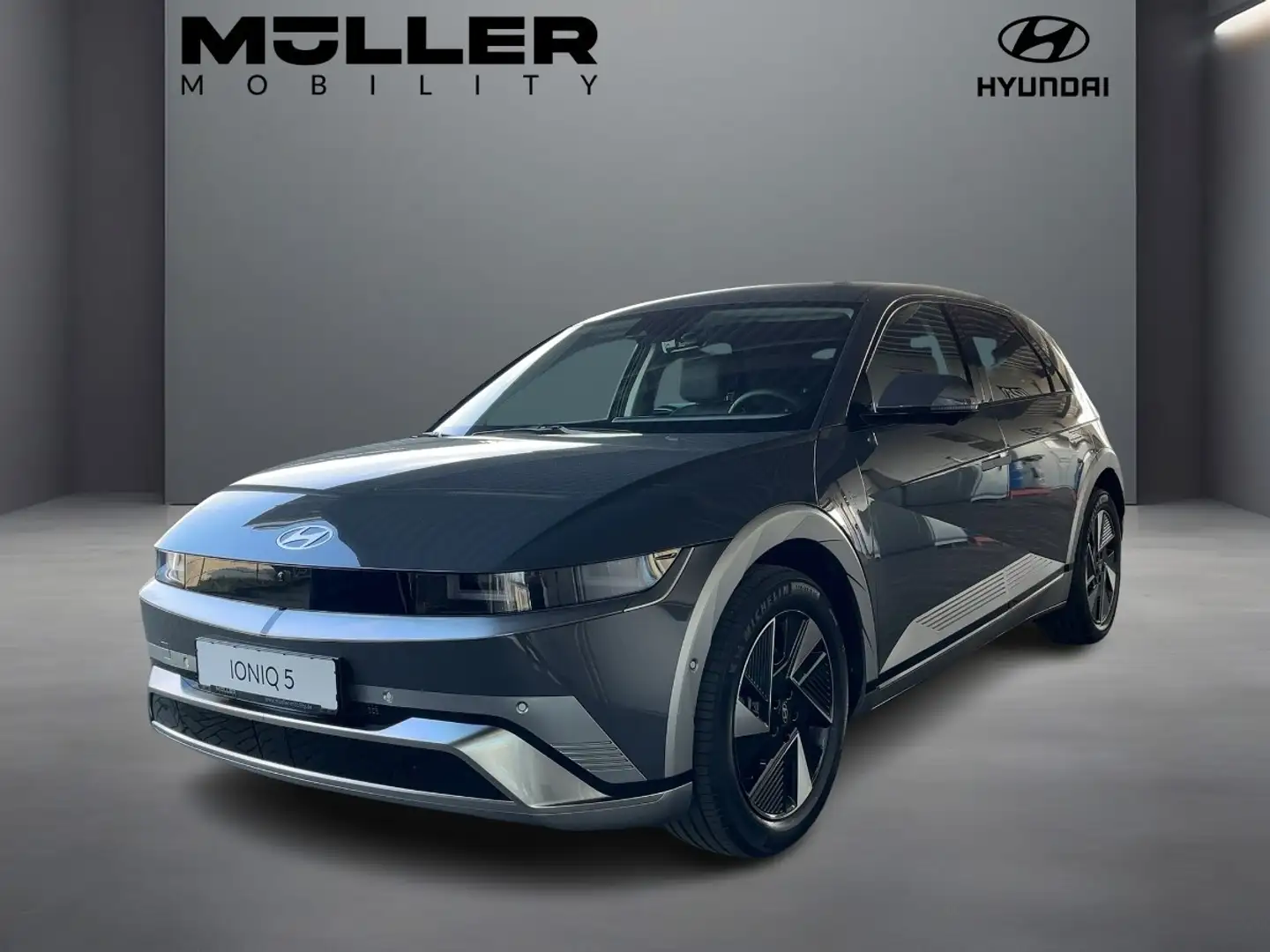 Hyundai IONIQ 5 Techniq 84 kWh CarPlay|Sitzhz|Distronic Grau - 1